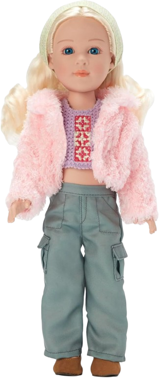 4-Inch Alexander Girlz Doll, Avi, Light Skin Tone with Blue Eyes